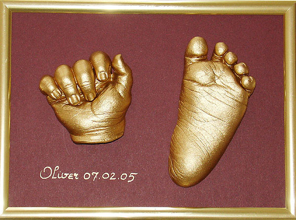 3D Abdruck von babyfusserl.at