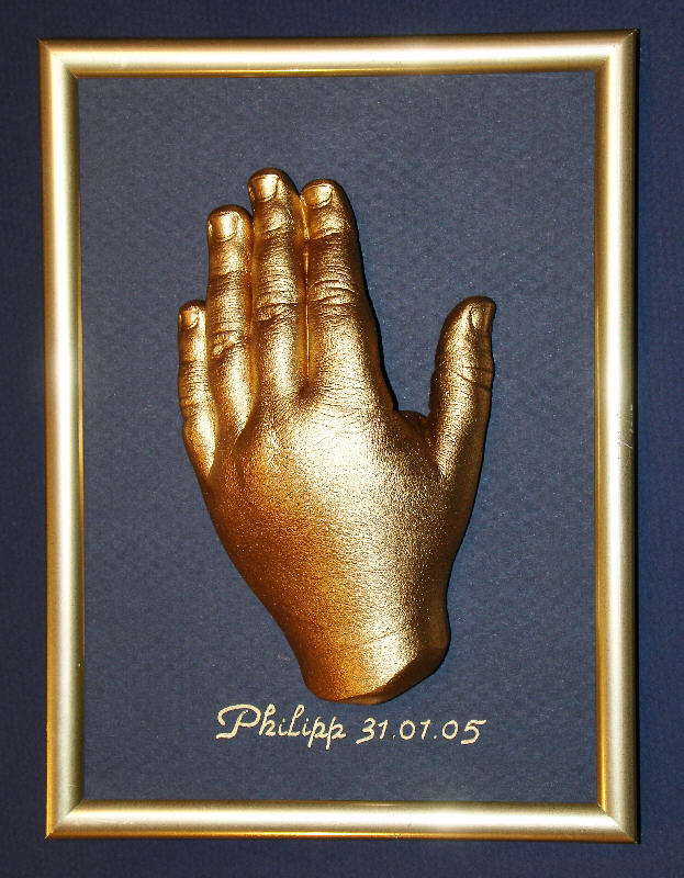 3D Abdruck von babyfusserl.at